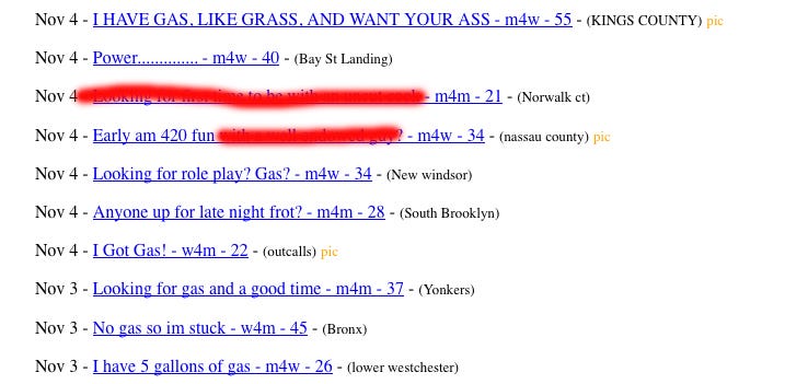 hookup on craigslist